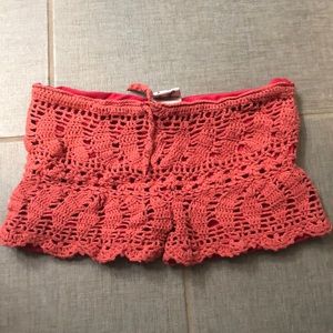 Free People Lisa Mazee crochet shorts